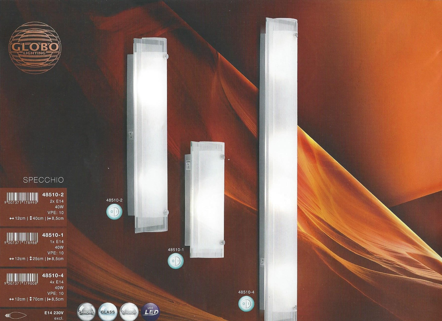 Svítidlo Globo SPECCHIO 48513